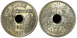 Tunisia Muhammad V AH1338 1920 A 25 Centimes Paris Mint UNC KM# 244 (21 475)