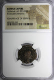 ROMAN.Gallienus AD 253-268  BI Double-Denarius / Rev. Centaur  NGC (50)