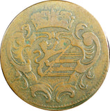 Italian States GORIZIA  Francis II Copper 1799 F  1 Soldo Hall,Tyrol KM# 35 (5)
