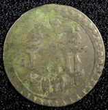 TURKEY Mustafa III  Silver AH1171 2  (1759)  Para 0.42g. Toned KM# 295 (23 643)