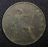 Great Britain Victoria Bronze 1898 1 Penny 30.8 mm  KM# 790 (22 508)