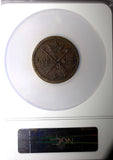 Sweden CARL XI 1677 Ore, S.M. NGC AU53 BN TOP GRADED ! OVERSIZE SLAB KM#264a (1)