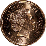 Falkland Islands Elizabeth II 2004 2 Pence GEM BU KM# 131 RANDOM PICK (1 Coin)