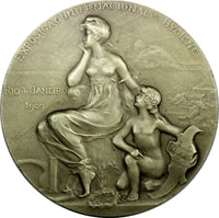 BRAZIL 1909 Medal Rio de Janeiro  International Hygiene Exhibition René Grégoire