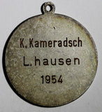 SWISS Shooting Silver Medal 1954 Award to K.Kameradsch L.Hausen 8,32 g. 30 mm(5)