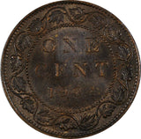 CANADA Edward VII Bronze 1904 Large 1 Cent KM# 8