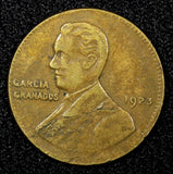 Guatemala Provisional Coinage Miguel Garcia Granados 1923 1 Peso KM# 233 (608)