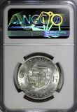 Hungary Lajos Kossuth Silver 1947 BP 5 Forint 1 Year NGC MS61 KM# 534a (16)