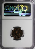 ROMAN Licinius II AS CAESAR AD 317-324 BILLON REDUCED NUMMUS /JUPITER NGC (058)