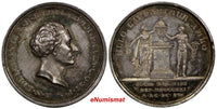 SWEDEN Silver 1821 MEDAL A.Edelcrantz Memorial Medal 31 mm by M.Frumerie AU (7)