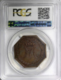 GERMAN BAVARIA Bronze MEDAL PIEFORT King Maximilian I  PCGS MS63 Witt2545 (962)