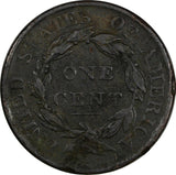 US Copper 1818 Coronet Head Large Cent 1c  (11 359)