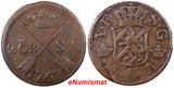 Sweden  Adolf Frederick Copper 1767 2 Ore, S.M. Low Mintage-467,000 KM# 461 (26)