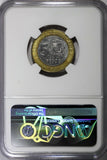 Dominican Republic 1997 5 Pesos Central Bank NGC MS66 GEM BU KM# 88 (43)