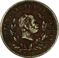 GUATEMALA Token 1871-1888 German Association 1 Real 19mm SCARCE (20 281)