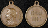 RUSSIA Bronze Medal ,Jeton A.S. PUSHKIN  100 Years of Birth  May 26, 1899 (627)