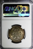 Great Britain George VI Silver 1944 Florin 2 Shillings NGC MS62 NICE TONED KM855