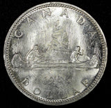 CANADA Elizabeth II Silver 1965 $1.00 Dollar  UNC KM# 64.1 (22 785)