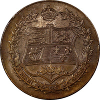 Canada Bronze 1927 Confederation Medal 25.48 mm Toned (20 527)