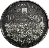 UKRAINE 2020 10 Hryven Remembrance Day 30mm GEM BU RANDOM PICK (1 Coin)