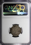 Russia Catherine II Silver 1794/3 SPB 15 Kopecks NGC VF20 TOP GRADED RARE C# 62c