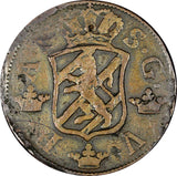SWEDEN Adolf Frederick 1758 2 Ore,S.M Low Mintage- 91,000 SCARCE KM#461 (21 341)