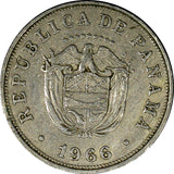 Panama Copper-Nickel 1966 5 Centesimos Royal Mint KM# 23.2 (21 992)