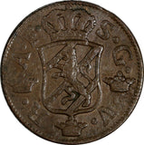 Sweden Adolf Fredrik Copper 1763 2 Öre SM Mintage-401,000 33,7mm KM# 461 (177)