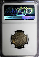 AUSTRIA Franz Joseph I Silver 1893 1 Corona NGC MS63 TONED KM# 2804