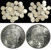 SWEDEN Gustaf VI Silver 1952-1968 TS 1 Krona UNC/BU KM# 826 RANDOM PICK (1 COIN)