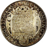 SWEDEN Silver 1932-G 2 Kronor  1 YEAR Death of Gustaf II Adolf  UNC KM# 805 (27)