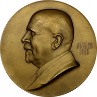 AUSTRIA Bronze Medal A.Hartic 1938 Alfons Dopsch (1868-1953) Historian 70mm