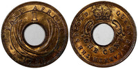 East Africa Elizabeth II Bronze 1956 H 1 Cent GEM BU Heaton's Mint KM# 3  (532)