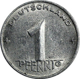 Germany - Democratic Republic Aluminum 1952 A  1 Pfennig Unc KM# 5 (18 714)