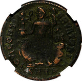 ROMAN Licinius I  AD 308-324 BI Reduced Nummus /JUPITER EAGLE NGC  (021)