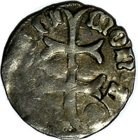 HUNGARY Sigismund I (1387-1437) Silver DENAR 14,3 mm ;0,47 g.SCARCE (15 070)