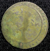 TURKEY Mustafa III  Silver AH1171 2  (1759)  Para 0.41g. Toned KM# 295 (23 644)