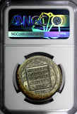 SWEDEN Silver 1966-U 5 Kronor NGC MS64 Constitution Reform 1 YEAR TYPE KM#839(8)