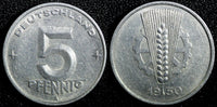 Germany - Democratic Republic (DDR) Aluminum 1950 A 5 Pfennig KM# 2 (23 704)