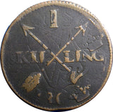 SWEDEN Gustaf IV (1802-1805)1 SKILLING OVERSTRUCK ON 2 ORE S.M. 1760 KM566 (99)