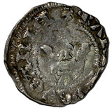 HUNGARY Queen Mary of Anjou (1385-1395) Silver Denar 15mm, (14 850)
