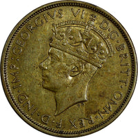 British West Africa George VI Nickel-Brass 1946 H 2 Shillings KM# 24 (18 448)