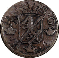 Sweden Adolf Fredrik Copper 1764 2 Öre SM  33,7mm SCARCE KM# 461 (20 422)