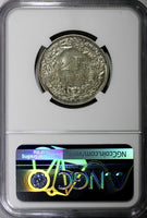 Switzerland Silver 1945 B 2 Francs NGC AU58 Helvetia KM# 21 (028)
