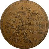AUSTRIA Bronze 1899 Medal Dr. Alois Egger, Ritter von Möllwald 48mm Hauser-7312