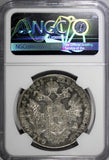 Austria Ferdinand I Silver 1845 A 1 Taler Viena Mint NGC AU Details KM# 2240 (6)
