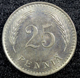 FINLAND Copper-Nickel 1934 S 25 Penniä BU Coin KM# 25 (23 026)