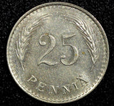 Finland Copper-Nickel 1939 S 25 Penniä  aUNC KM# 25 (24 151)