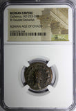 ROMAN.Gallienus AD 253-268  BI Double-Denarius / Rev. SOL,Sun,Globe NGC (044)