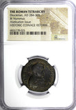 ROMAN.Diocletian AD 284-305 BI Nummus Rev. Providentia  NGC (025)